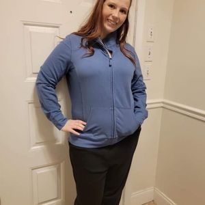L. L. Bean XL Blue Zipup Jacket